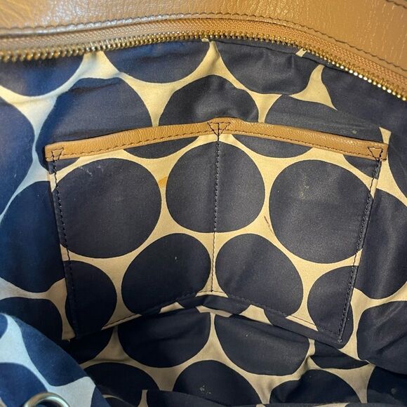 Boden Tan Leather Crossbody shoulder Bag - Picture 12 of 15